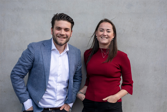 Bono Meijs en Belle van Dijk