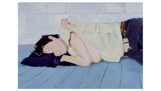 Koen Ebeling Koning | Be asleep | 2009 | olieverf op doek | 90 x 130 cm