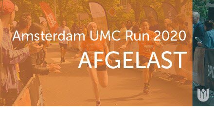 Amsterdam UMC Run 2020 afgelast