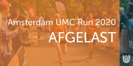 Amsterdam UMC Run gaat niet door