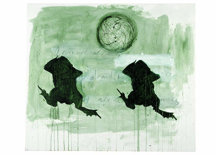 Remy Jungerman | Zonder titel | 1997 | olieverf op doek | 115 x 100 cm